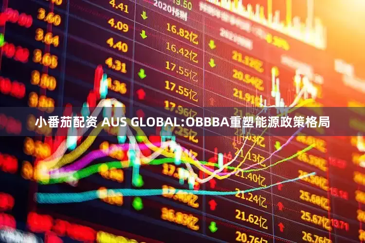 小番茄配资 AUS GLOBAL:OBBBA重塑能源政策格局